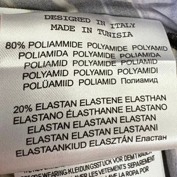 Chervò Sport Women’s Zip Jacket US Sz 6 Purple Yellow Marble Print Stretch Golf - Picture 10 of 10